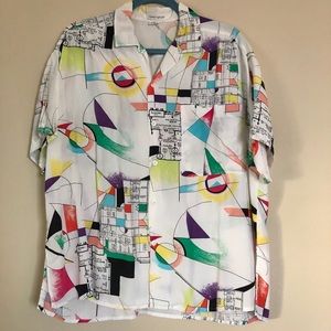VINTAGE Retro 80’s Blouse